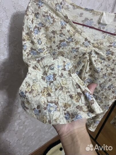 Винтажная блузка кружево