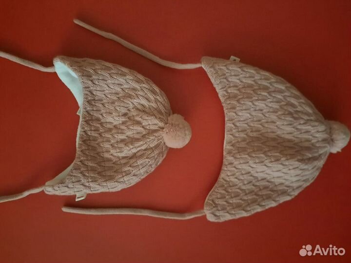 Шапка зимняя для девочки Reima с флисом