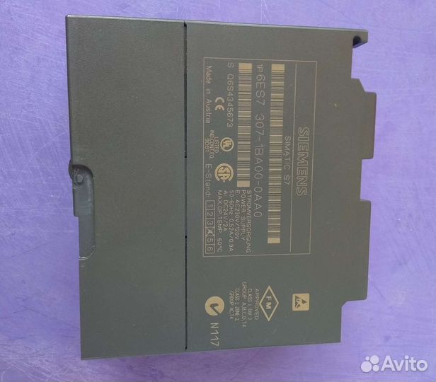 Блок питания Siemens simatic 6ES7307-1BA01-0AA0