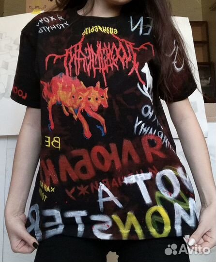 Роспись одежды под заказ