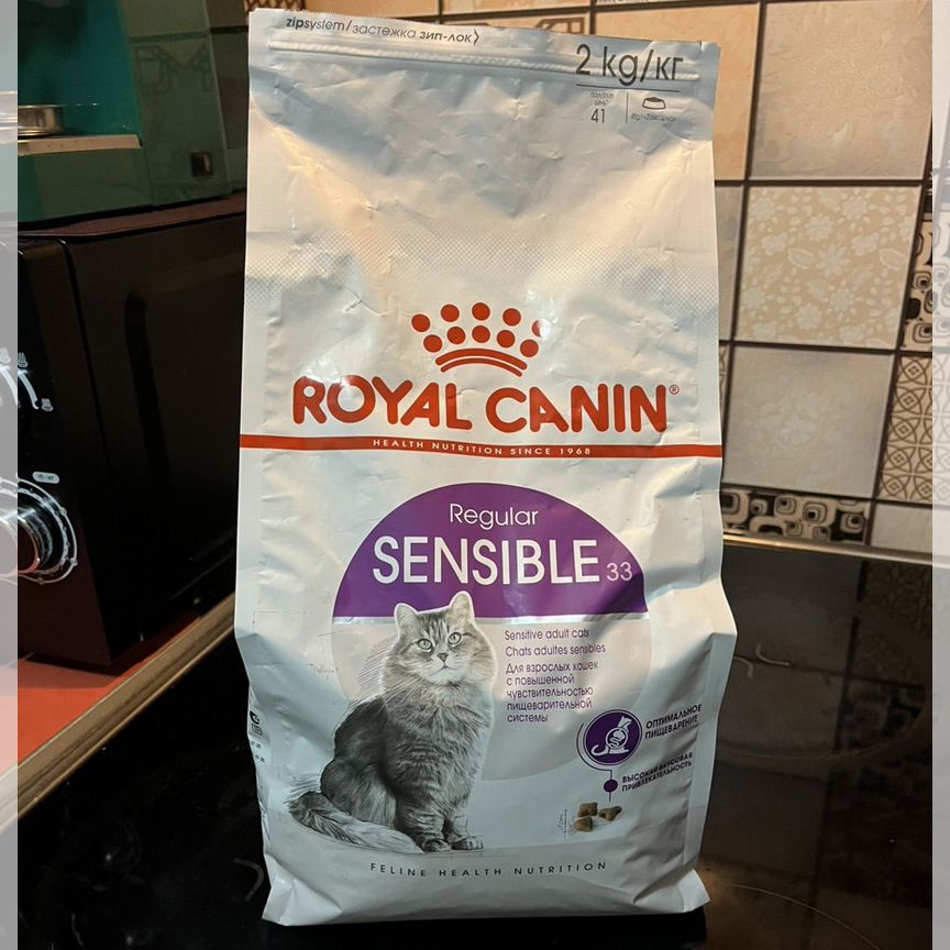 Корм для кошек royal canin. Regular Sensible