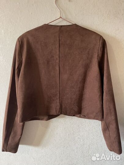 Замшевый жакет