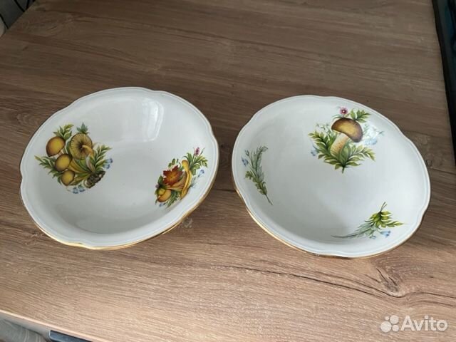 Набор салатников, тарелок из фарфора