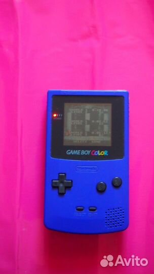 Приставка Gameboy Color Геймбой + картриджи