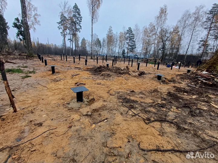 Фундамент винтовые свай