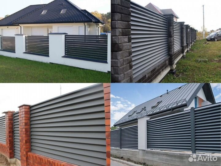 Забор жалюзи