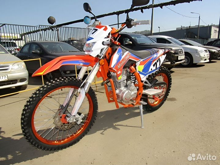 Мотоцикл эндуро Motoland WRX250 Kt Cross