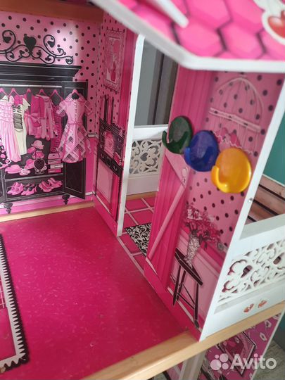 Домик кукольный деревянный