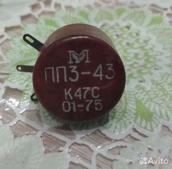 Резисторы пп3-43, пп3-40