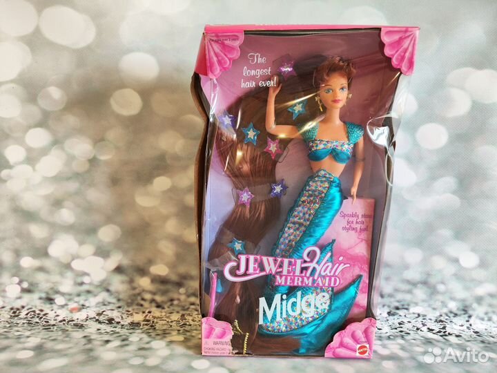 Barbie Midge Jewel Mermaid 1995г. Барби русалка