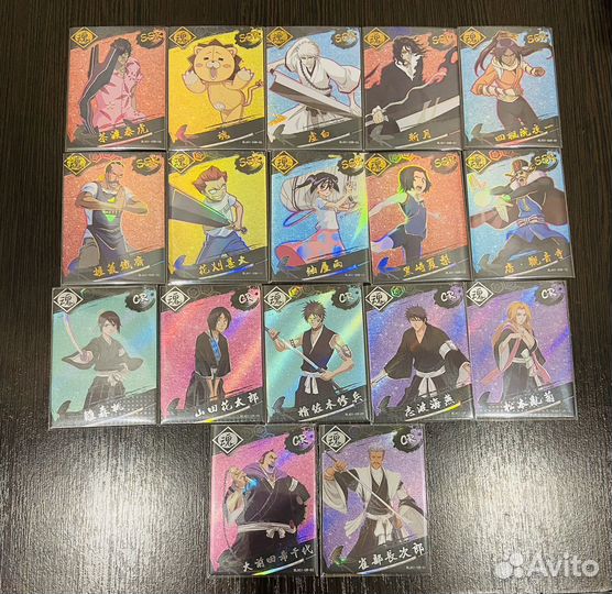 Карточки блич bleach