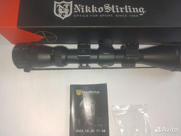 Оптический прицел Nikko stirling3-9x40