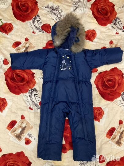 Зимний комбинезон пуховый