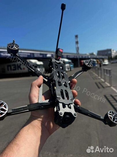 Дpoн FPV рiranha 7 и 10 дюймов