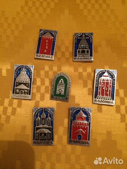 Значки - Башни Кремля