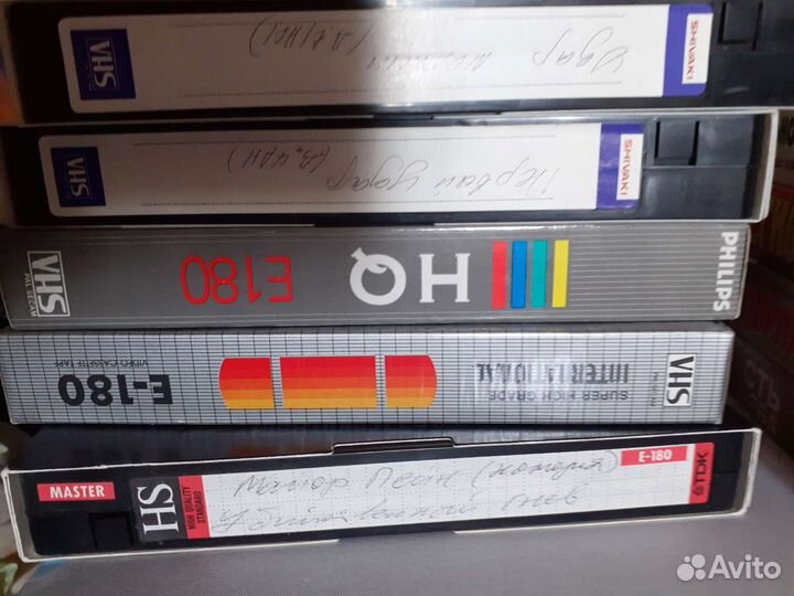 Кассета видео vhs импорт