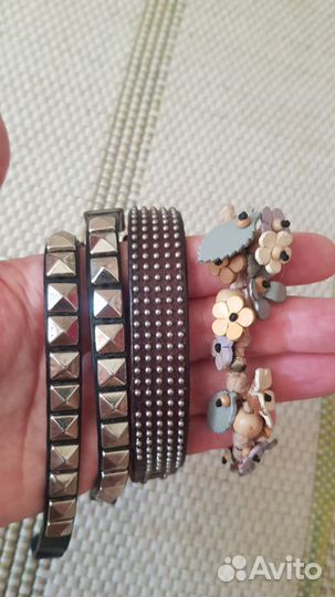 Браслеты кожаные