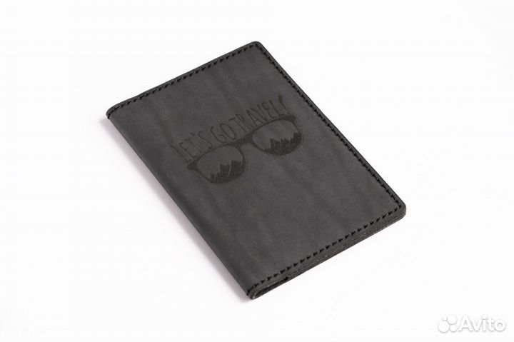 Обложка для паспорта с гравировкой