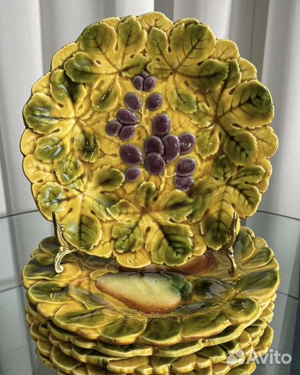 Тарелки антикварные настенные Франция