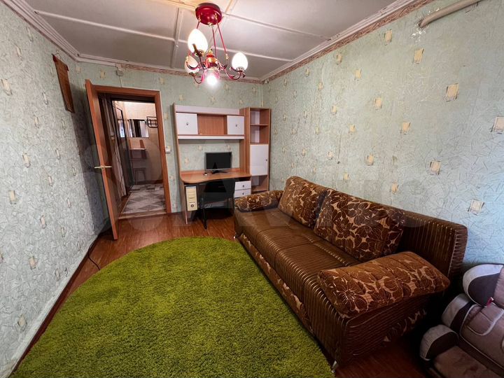 3-к. квартира, 63 м², 2/2 эт.