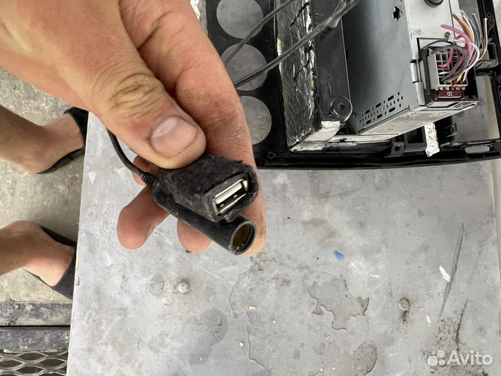 Штатная магнитола priora