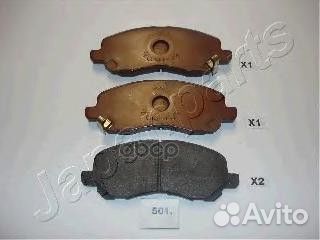 Колодки тром.диск. pa501af Japanparts
