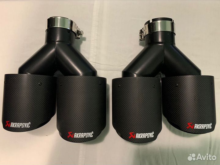 Насадка на глушитель (нержавейка) Akrapovic