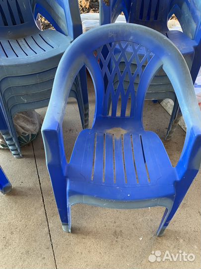 Пластиковые стулья бу