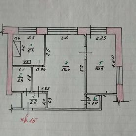 2-к. квартира, 40,4 м², 2/2 эт.