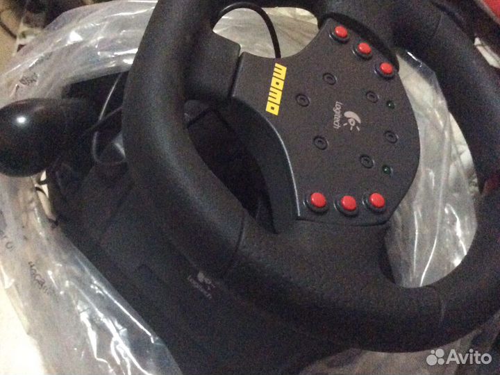 Руль Logitech momo racing force feedback wheel и п