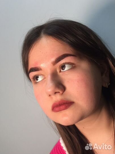 Оформление бровей