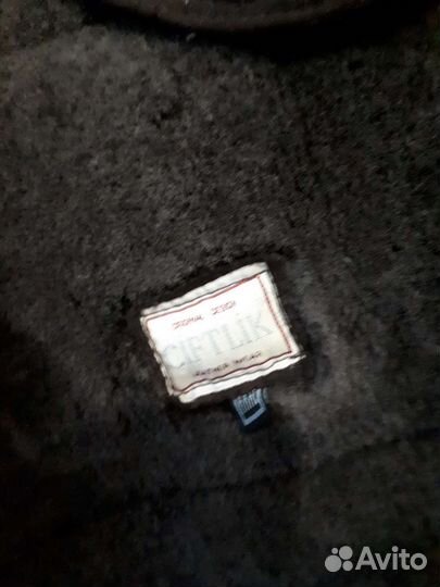 Дубленка натуральная мужская 52 54