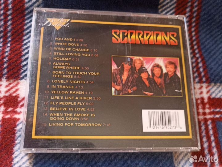 CD Scorpions Best Ballads Лучшие хиты