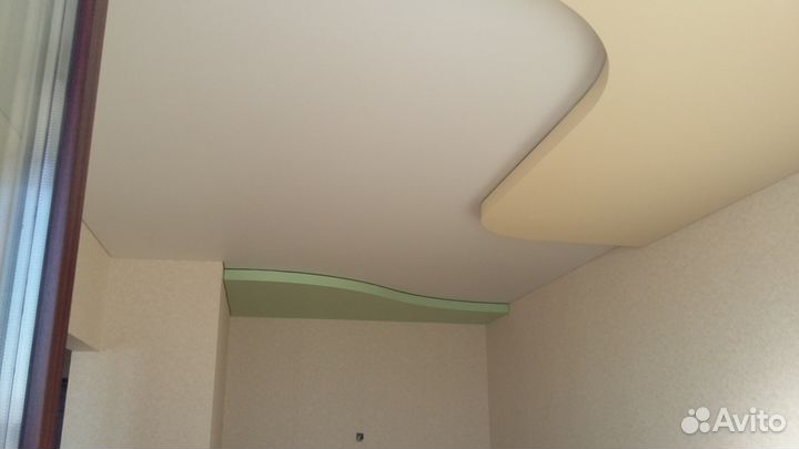 Натяжные потолки под ключ(без посредников,замер)