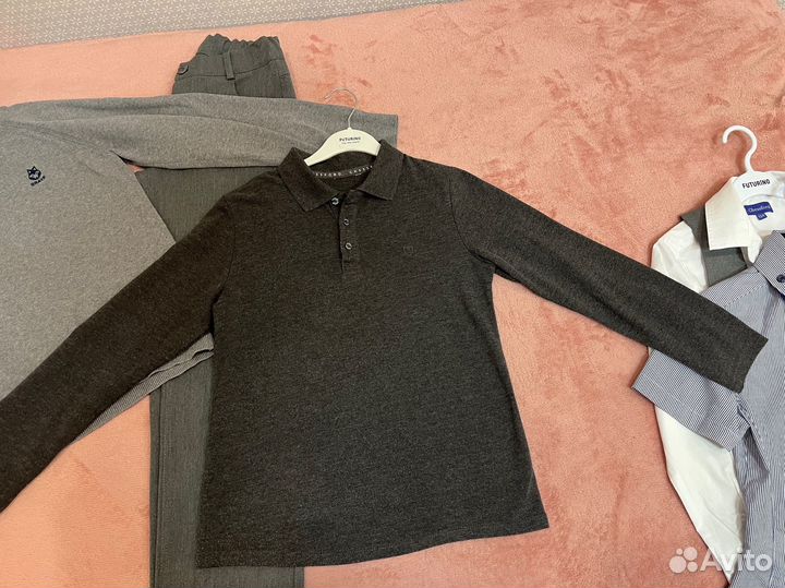 Рубашка школьная 134-140