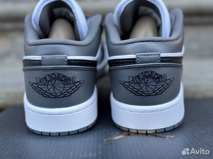 Nike air jordan 1 low iron grey оригинал