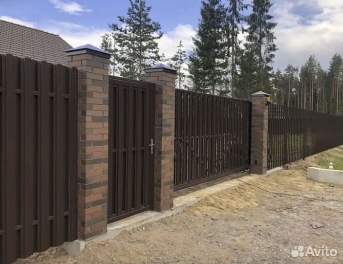 Евроштакетник для забора