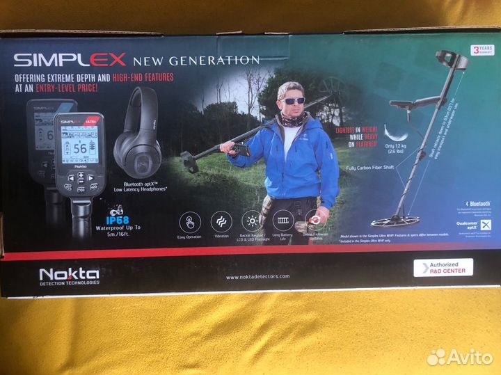 Металлоискатель Nokta makro simplex plus