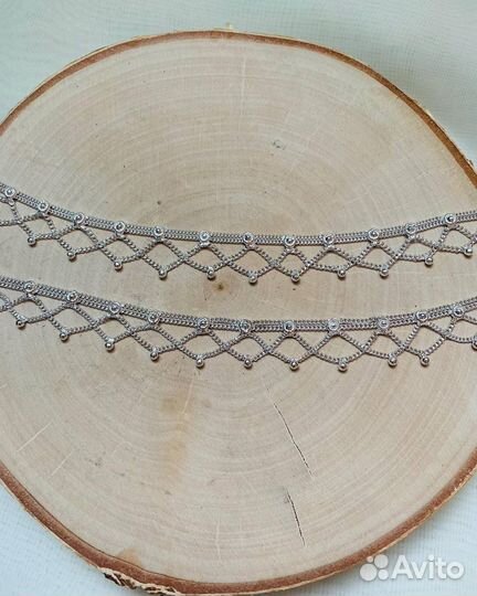 Браслеты на ноги, пара браслетов на ногу