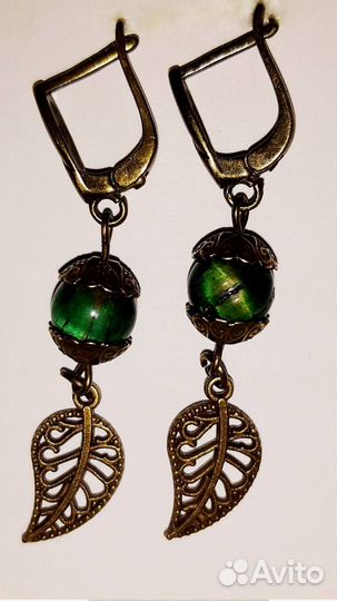 Бижутерия серьги ручной работы