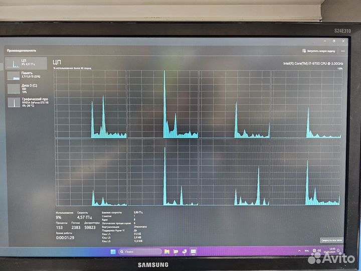 Материнская плата asus tuf z390-pro gaming