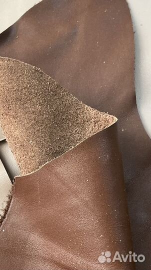 Обрезки натуральной кожи