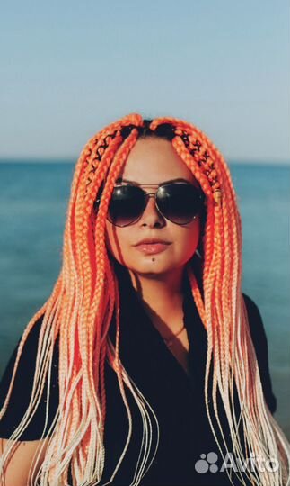 De косы, косы со свободным концом, афрокудри