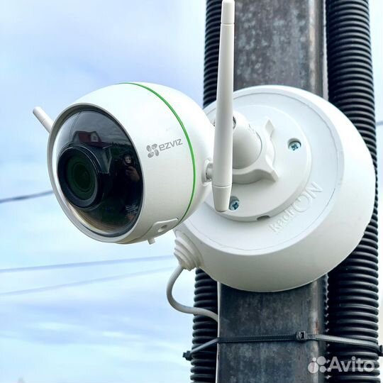 Комплект видеонаблюдения. Продажа. Установка