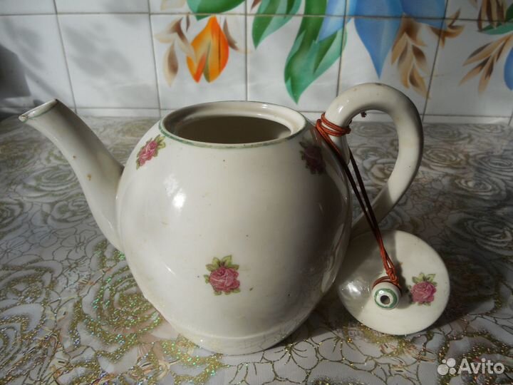 Чайник заварочный фарфоровый СССР