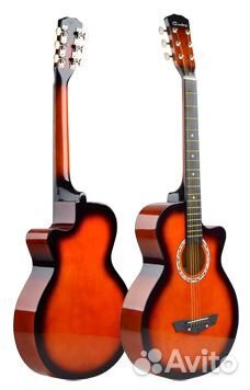 Гитара акустическая cowboy 3810C SB (гарантия)