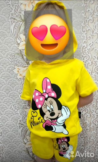 Костюм двойка (футболка+шорты)