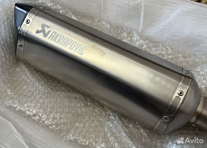 Титановый глушитель Akrapovic Выхлоп на мотоцикл