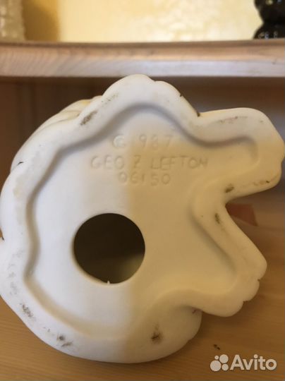 Фарфоровая статуэтка Кот Lefton Япония