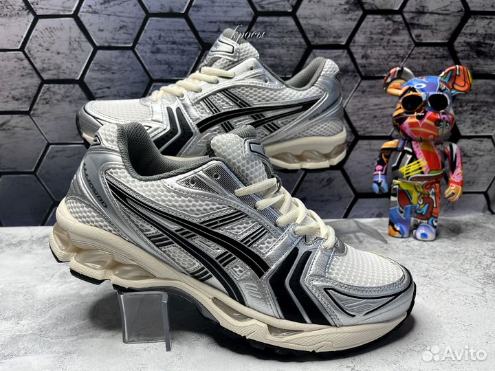 Кроссовки Asics Gel Kayano 14 светло-молочные летн